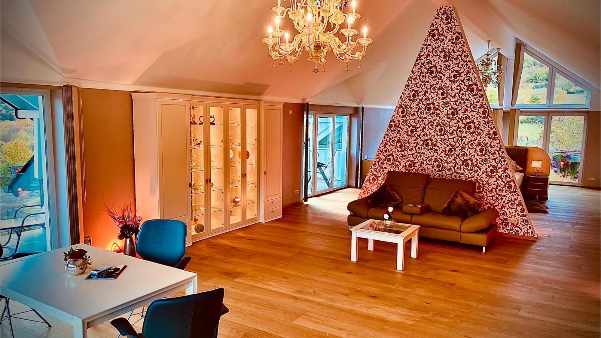 Moselstern Parkhotel Krähennest Löf Zimmer foto